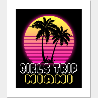 miami girls trip Posters and Art